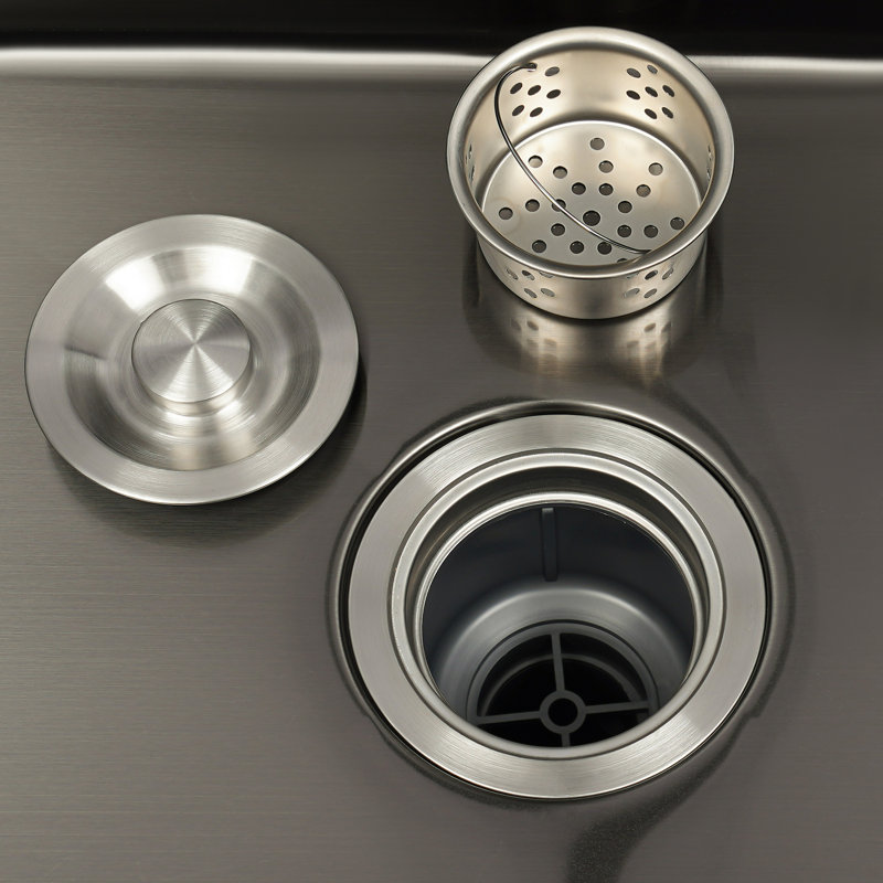 Freestanding Stainless Steel Sink With Faucet