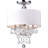 Averill Fabric Semi Flush Mount-24003172