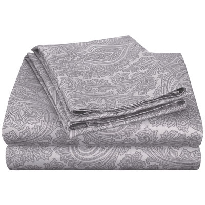 Ensemble de housse de couette réversible en mélange de polyester 600 fils Danford