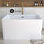 Baignoire carrée autoportante 47 po Voltaire