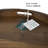 Arooj Round Solid Walnut Serving Tray-1761152642