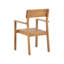 Amick 6 - Person Acacia Wood Patio Dining Set with Rectangular Table