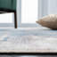 Tapis abstrait bleu / gris-524883888