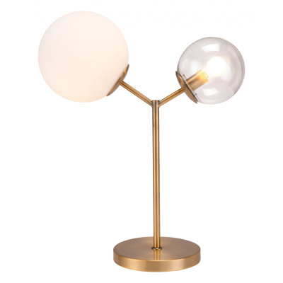Gold Solar Eclipse Table Or Desk Lamp