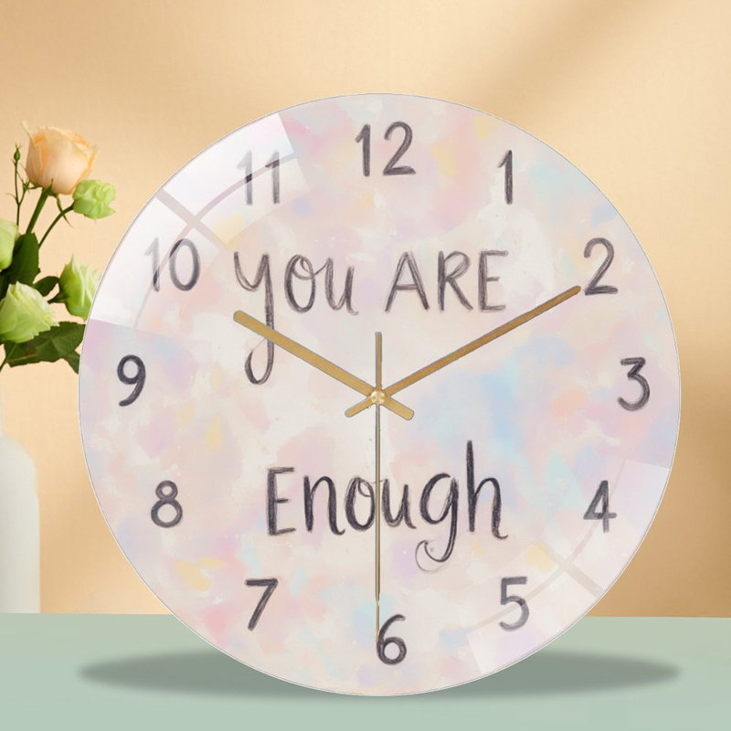 Horloge murale Motivational