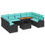 Ensemble de canapé de jardin avec rangement 10 pièces vidaXL