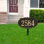 Charrington 1-Line Lawn Address Sign-861554587-861554577