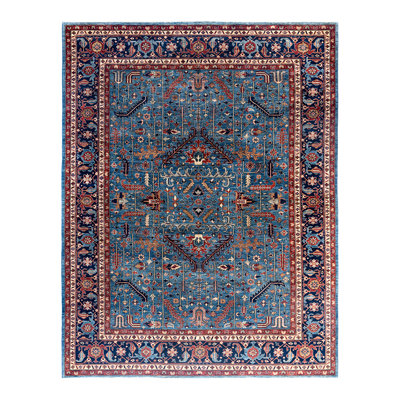 Serapi One-of-a-Kind Rectangle 9'4" X 11'11" Hand Knotted Area Rug
