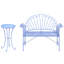 Bistro Set CAVINIA Metal Green-919657429
