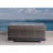 Modern Brown Square Coffee Table No Assembly Required