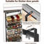 Metal Wall Organizer with Wall Baskets