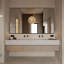 Oversized Rectangle Metal Full Length Mirror Wall Mirror Hanging Or Leaning With Stand-985020268-985020267