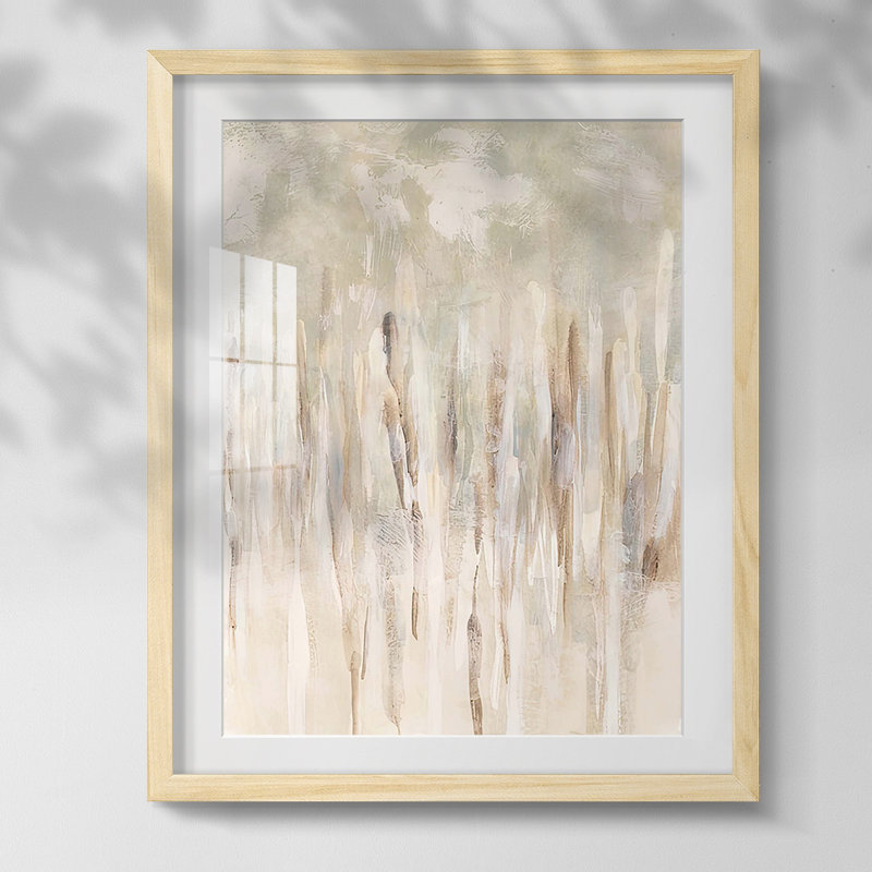 Marbre noir I, reproduction encadrée, Blanc, Papier avec cadre naturel