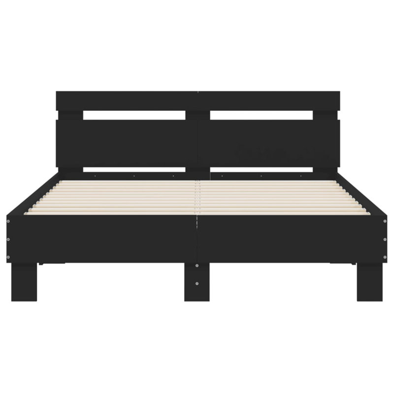 Ninabelle Bed Frame, Super King ( 180 x 200 cm), Black