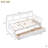 Twin Size Daybed Wood Bed With Two Drawers
