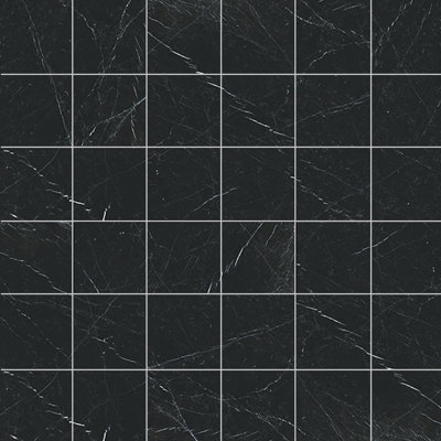 Tuscany Marble 2x2 Mosaic Matte Nero Marquina