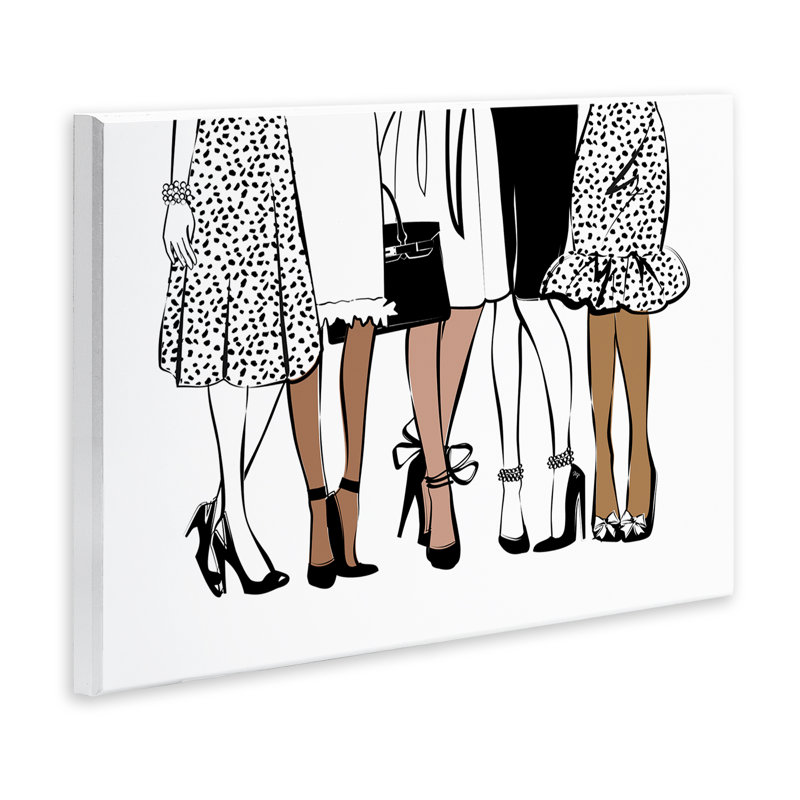 Art mural, "Girl mode" par Martina Pavlova, H 13 po x l 19 po