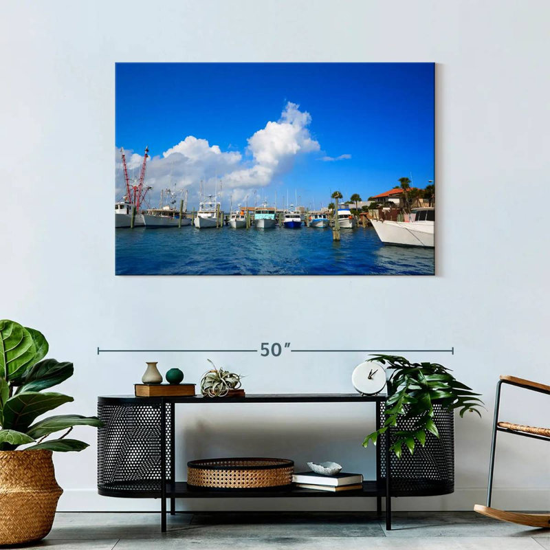 Mehar Port Orange Marina Boats, 30" H x 45" W