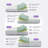 Anula, Green Tea Infused Medium Firm Memory Foam Mattress-2136913260-2080746817