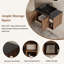 Meuble-lavabo simple en bois brun-939890920-970860786