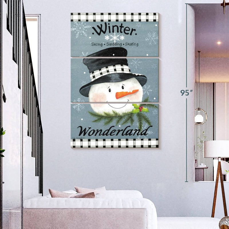 Lelend Winter Wonderland, H 74 po x l 48 po