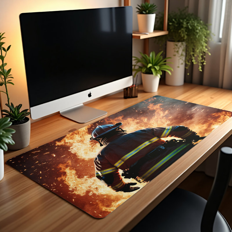 Polyester Desk Pad, 31.5x15.5