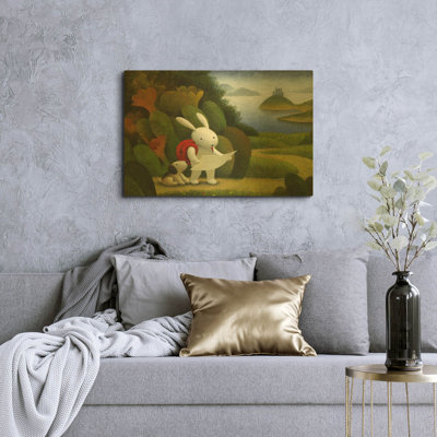 « Aventuriers » de Chris Miles, tableau mural en métal doré, 91,4 cm x 61 cm