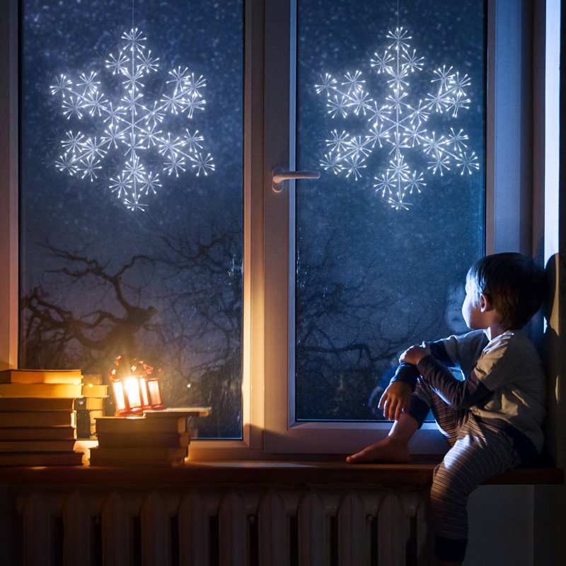 LED Indoor / Outdoor Lighted Window Décor