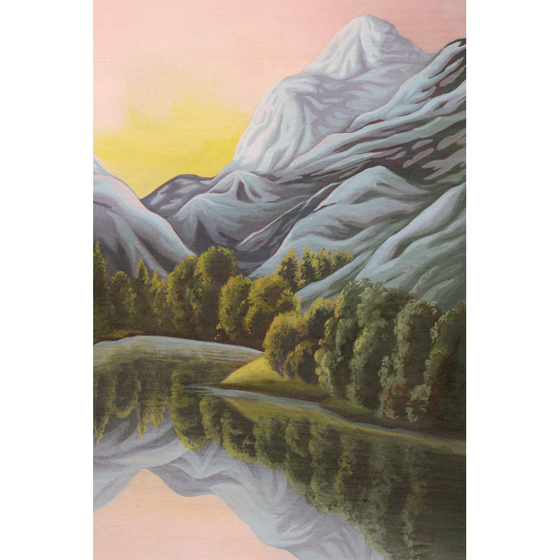 Temica Chroma Mountain Majesty II by Grace Popp - Wrapped Canvas Print, 46 cm H x 30 cm W