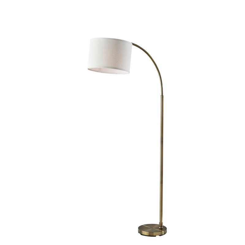 Lampe de travail sur pied 64 "64", Laiton antique