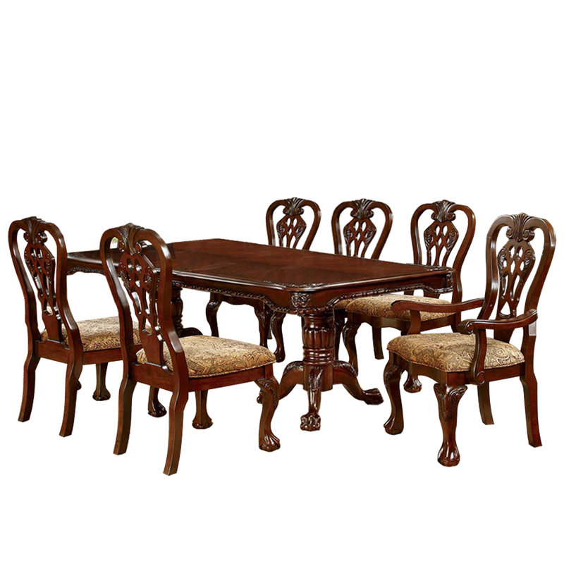 Cabrillo Double Pedestal Dining Set