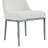 Urbina Modern Glam Upholstered Dining Chairs with Hammered Iron Legs-124279726