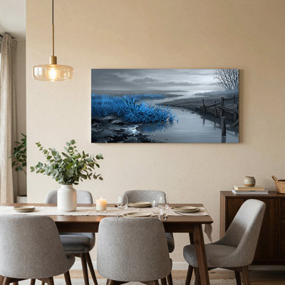 Art mural sur toile Blue River