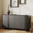 59" MDF Sideboard Black