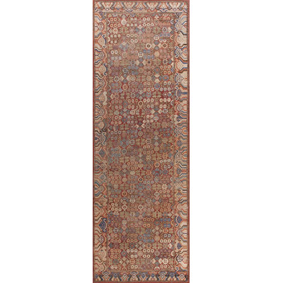 Tapis rustique antique Khotan East Turkestan