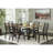 Francka Pine Solid Wood Base Dining Table