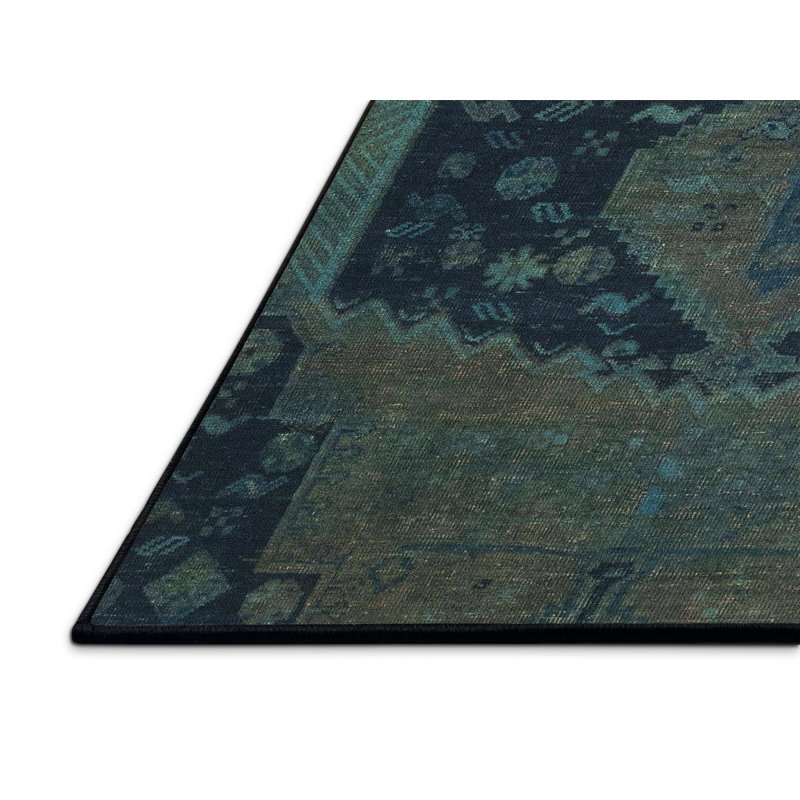 Abstract Indoor Rug, Rectangle 5' x 7'