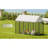 Large Dog Kennel Outdoor Pet Pens Dogs Run Enclosure Animal Hutch Metal Coop Fence With Roof Cover. 7.94'L X 4.13'W X 5.95'H.