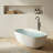 55.12'' x 27.56'' Soaking Solid Surface Bathtub