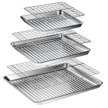 Viking 3 Piece Nonstick Aluminized Steel Baking Sheet Set