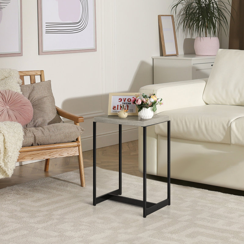 Farzona End Table, Gray