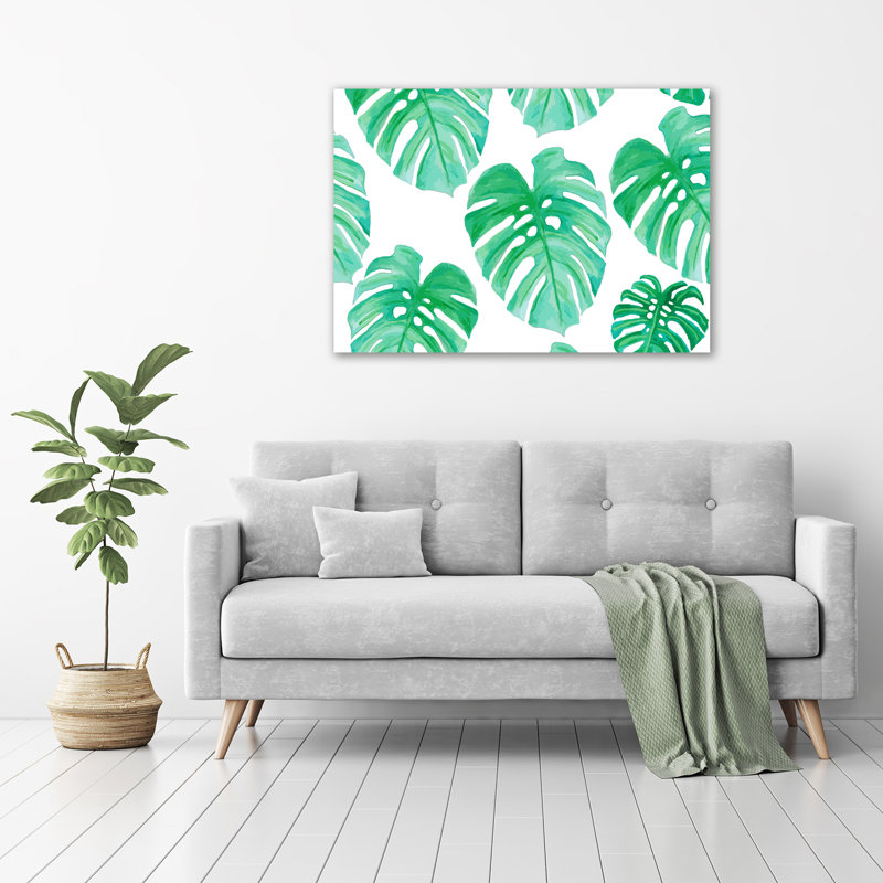 Monstera - No Frame Print on Glass