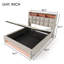 Lit Upholsted Platm avec système de rangement hydraulique et recharge USB sans matelas-468307720