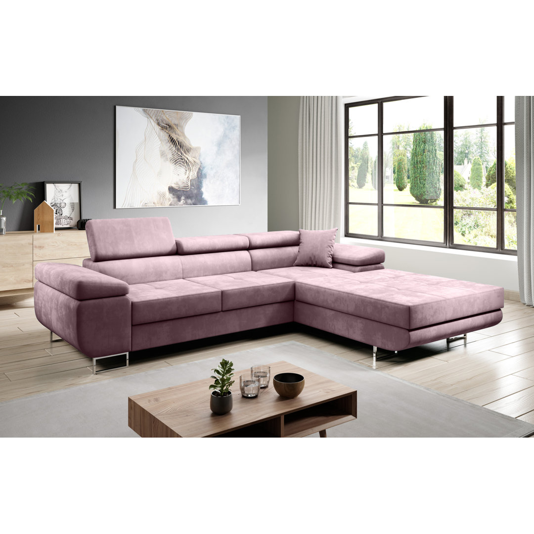 Ecksofa Aishlin mit Bettfunktion