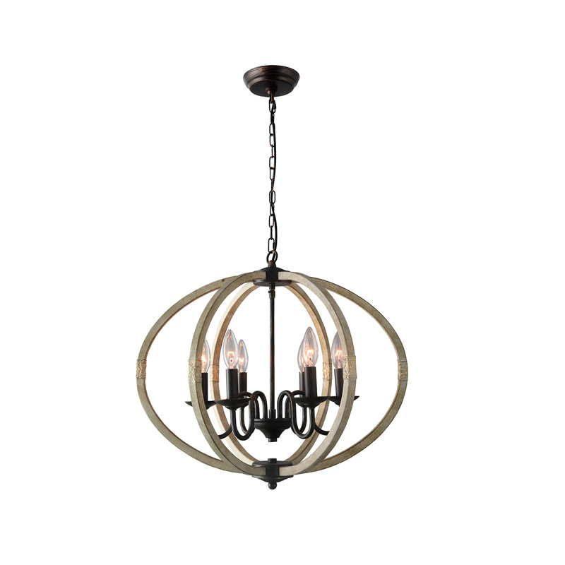Diethelm 6 - Light Dimmable Chandelier