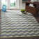 Alberta Hand Woven Cotton Abstract Rug