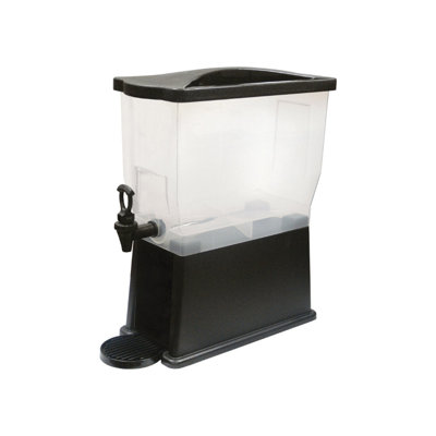 Distributeur de boissons en plastique noir Latitude Run®