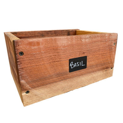Boîte à fleurs en bois Kahnah
