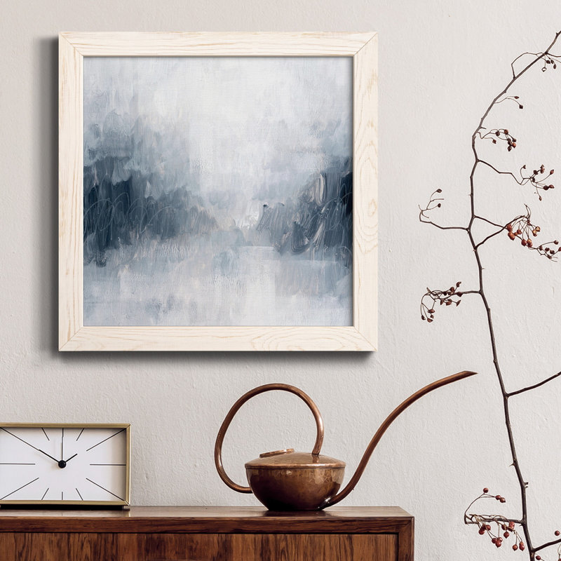 Toile encadrée de qualité supérieure - Prêt à accrocher, H 35,5 po x l 35,5 po x P 1,5 po, Cadre blanc