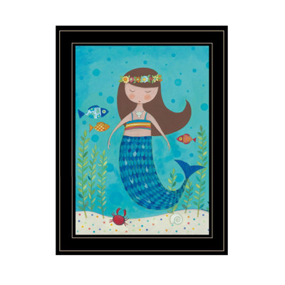 «Under The Sea», art mural encadré pour le salon et la maison par Bernadette Deming